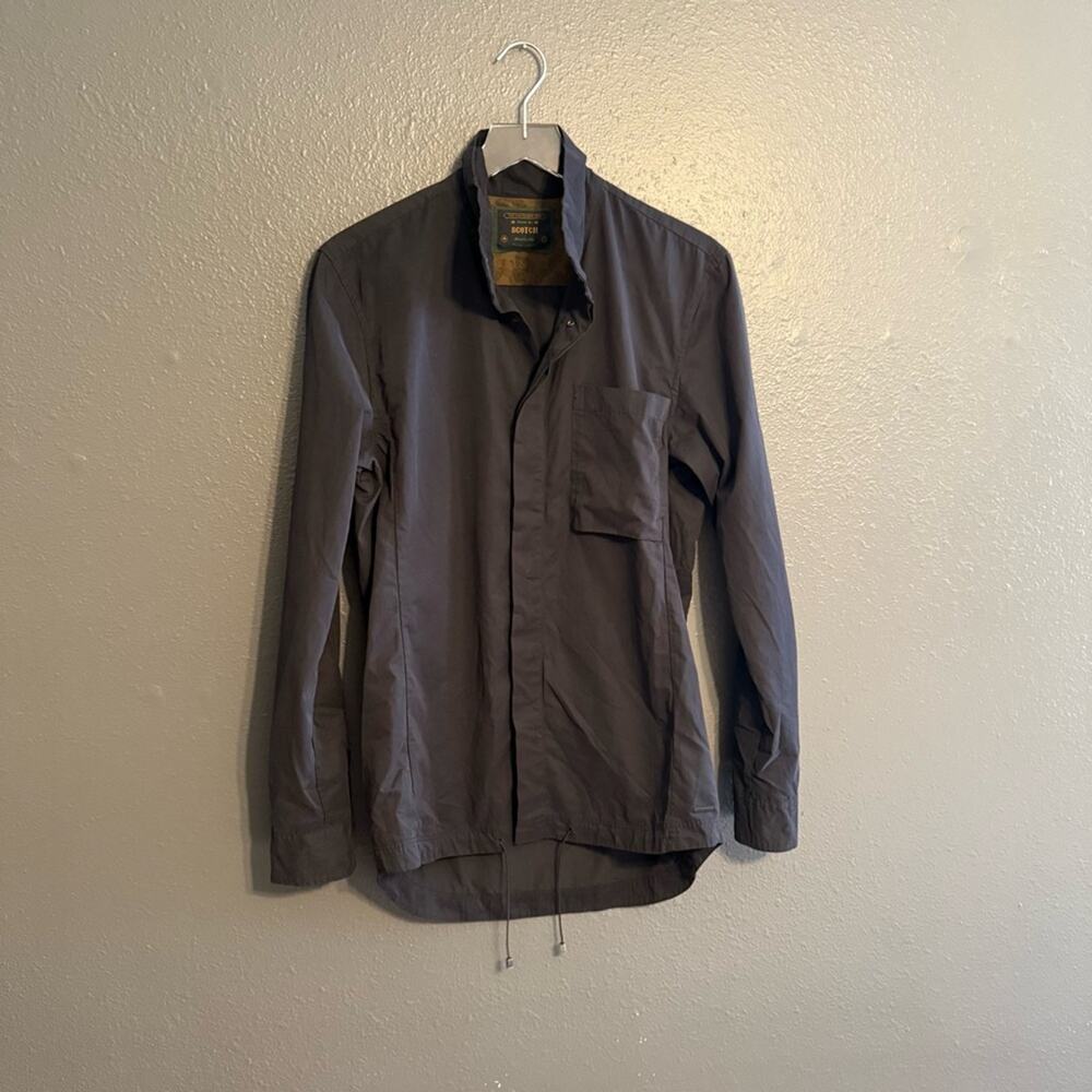 Scotch & Soda Navy Blue Windbreaker Size M